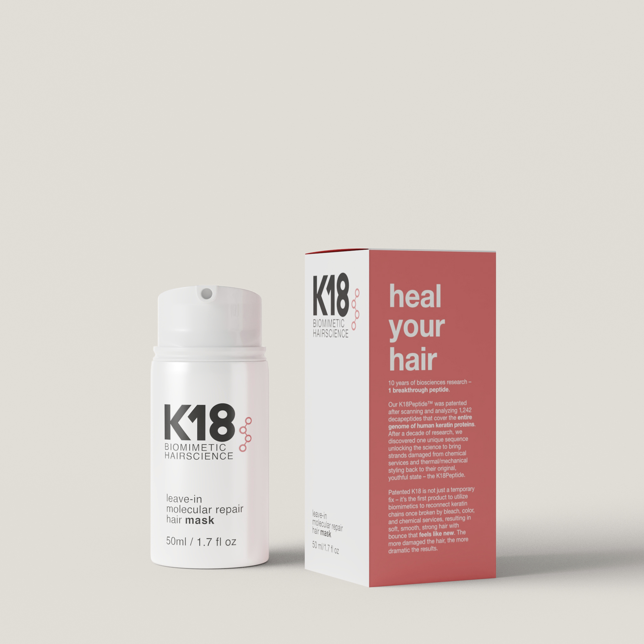 K18 Leave-in Hair Mask 50 ml - Afbeelding 2