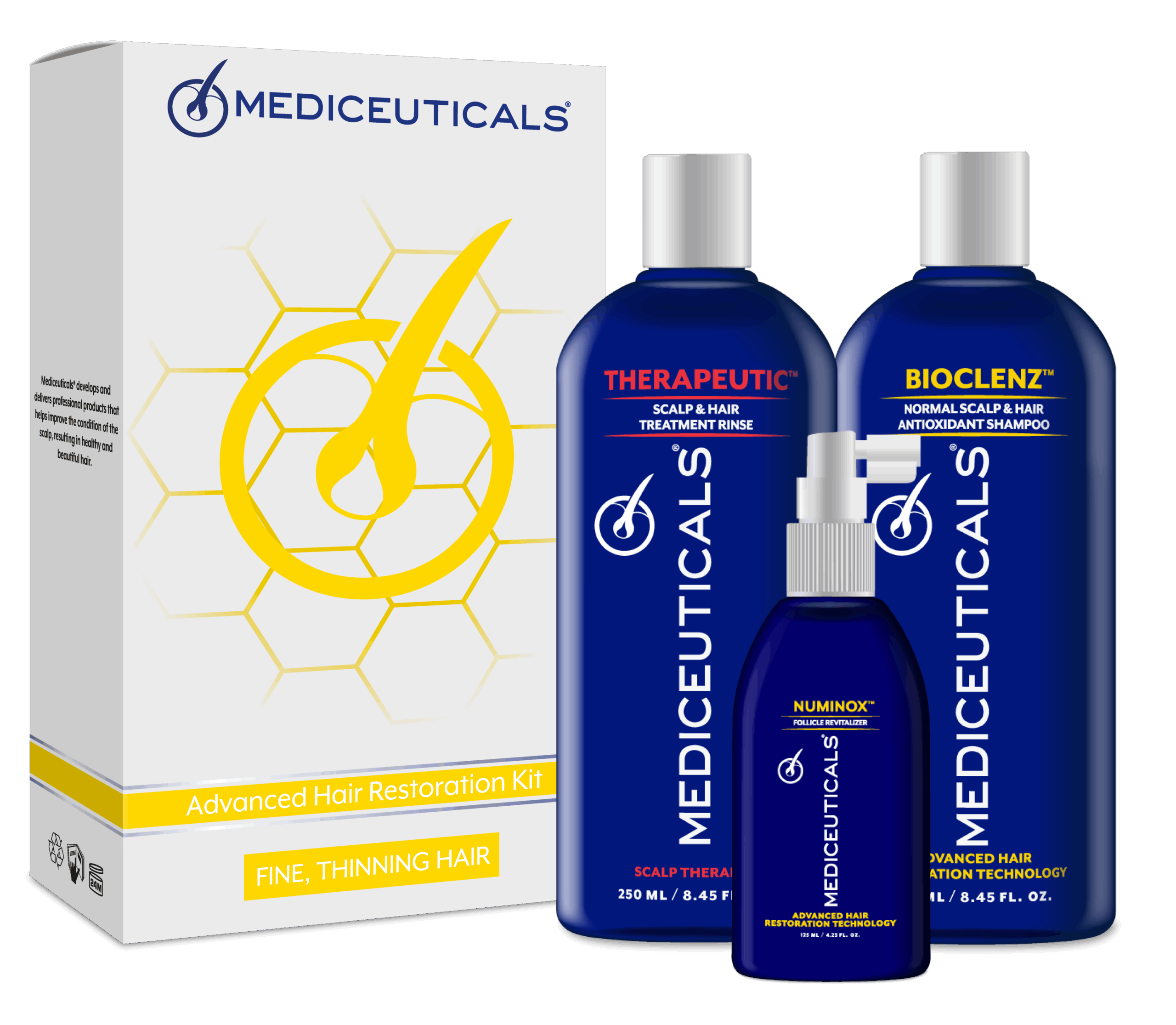 Mediceuticals Advanced Hair Restoration Kit, Fine Hair