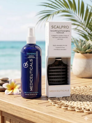 Defend leave-in conditioner + Gratis Scalpro brush